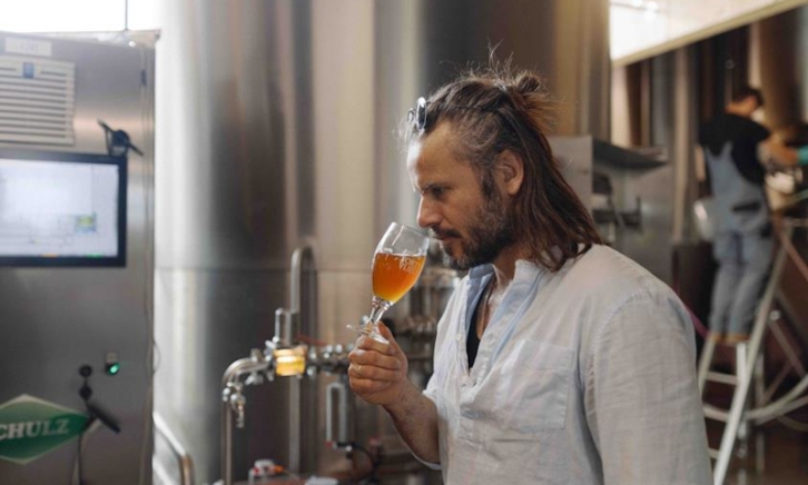 Wanda Weizen geproefd door de Fortuna Vlieland brouwer